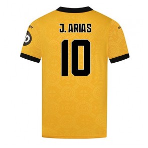 Wolves Jhon Arias #10 Replica Home Stadium Shirt 2025-26 Short Sleeve Wolves Jhon Arias #10 Replica Home Stadium Shirt 2025-26 Short Sleeve
